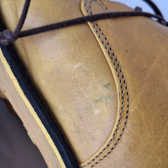 John Fluevog Kaya Oxford Loafers Yellow Size 7.5 - Picture 5 of 15